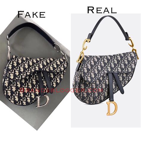 real dior saddle bag vs fake|genuine dior saddle bag.